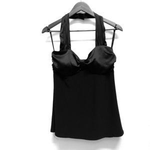 🌶White House/ Black Market medium black shirt.